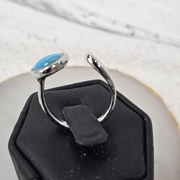 Water Earth Adjustable Fashion Ring A54 - Picture 3 of 6